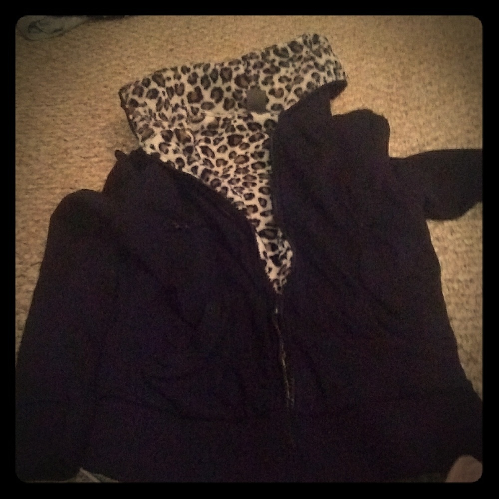 Black hoodie